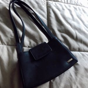 Mini black shoulder bag